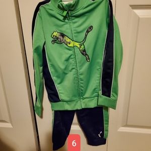 Boys Puma jogging suit